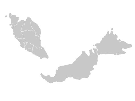 malaysia map outline png